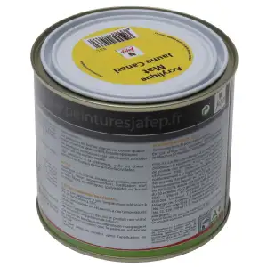 Peinture acrylique mate jaune canari Jafep (0,5L)