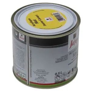 Peinture acrylique mate jaune canari Jafep (0,5L)