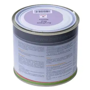 Peinture acrylique mat mauve Jafep