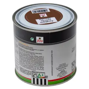 Peinture acrylique satinée chocolat (0,5l)