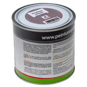 Peinture acrylique satinée gris béton Jafep (0,5l)