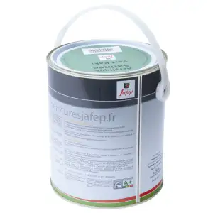 Peinture acrylique satinée vert kaki Jafep (2,5l)