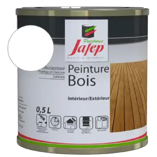 Peinture bois blanc Jafep