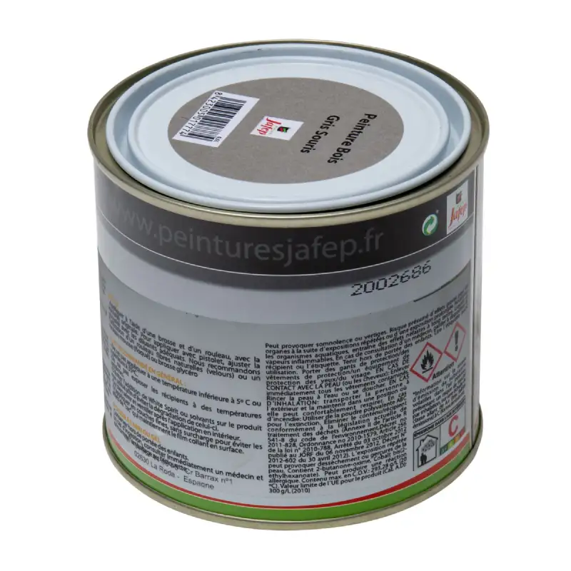 Peinture bois gris souris Jafep