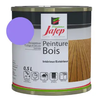 Peinture bois lavande Jafep