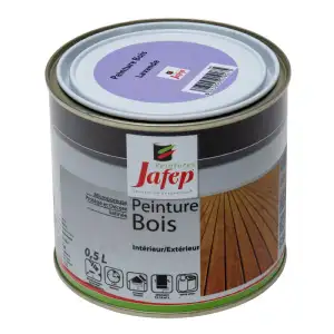 Peinture bois lavande Jafep