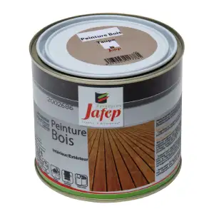 Peinture bois taupe Jafep