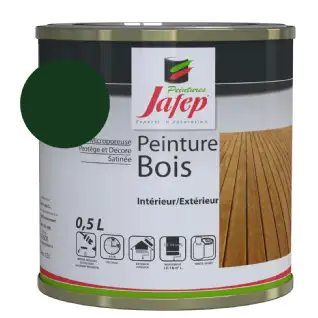 Peinture bois vert anglais Jafep