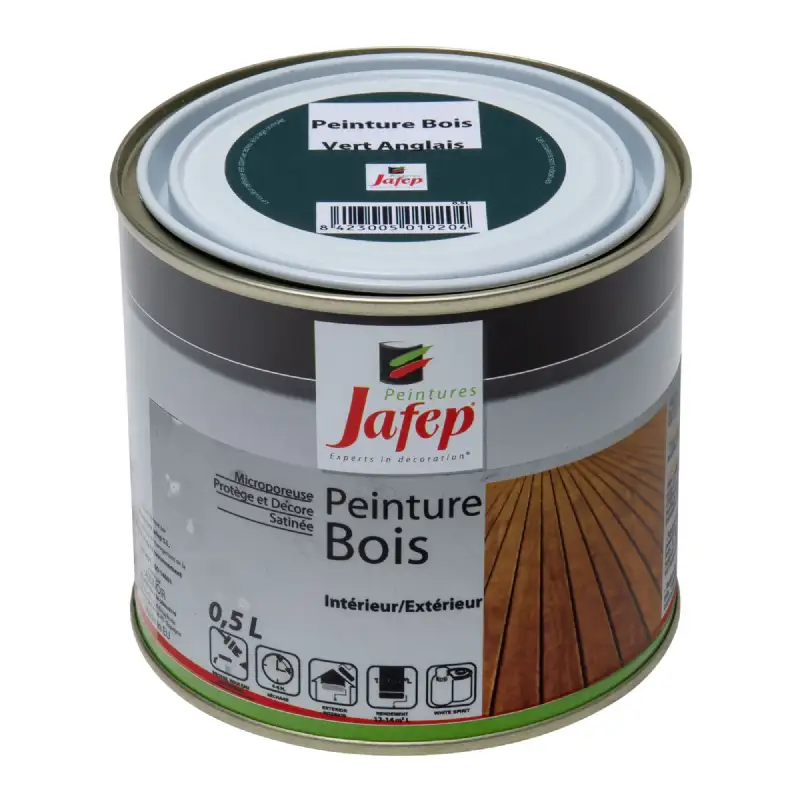 Peinture bois vert anglais Jafep