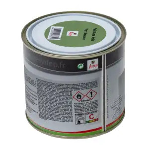 Peinture bois vert savane 0,5l Jafep