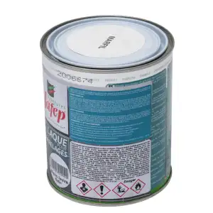 Peinture carrelage blanc ivoire 750ml