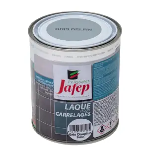 Peinture carrelage gris dauphin 750ml