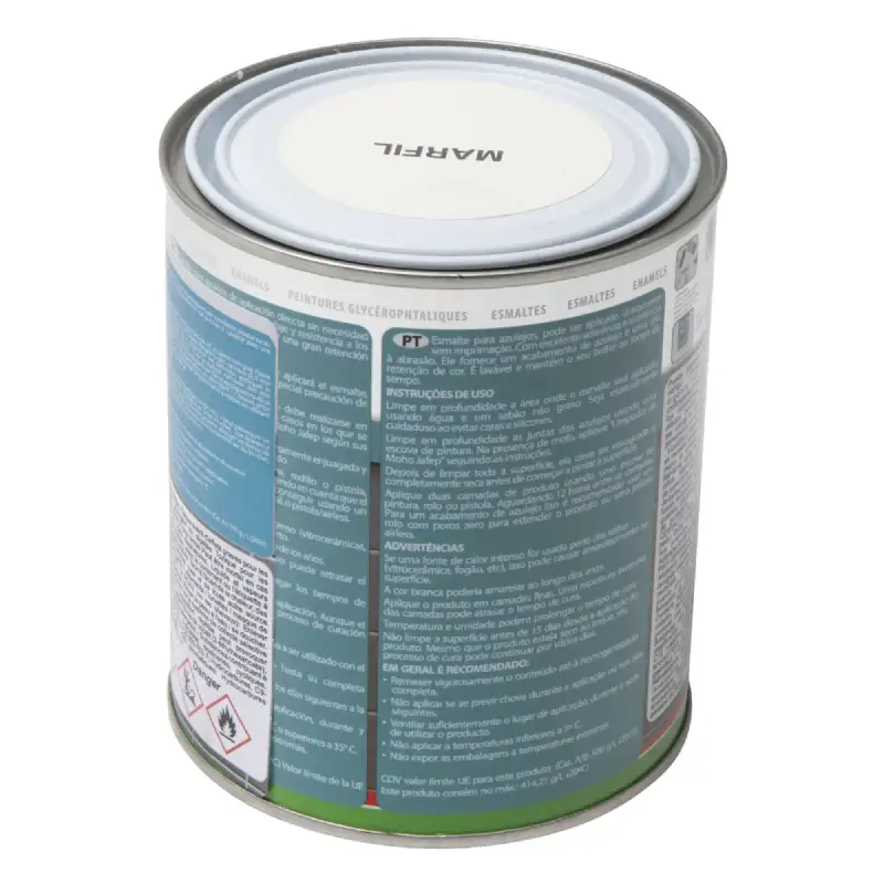 Peinture carrelage blanc ivoire 750ml