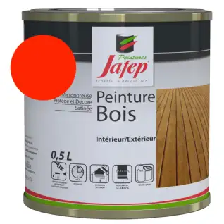 Peinture bois rouge Jafep