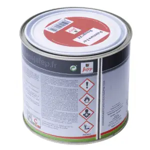 Peinture fer antirouille rouge vif Jafep