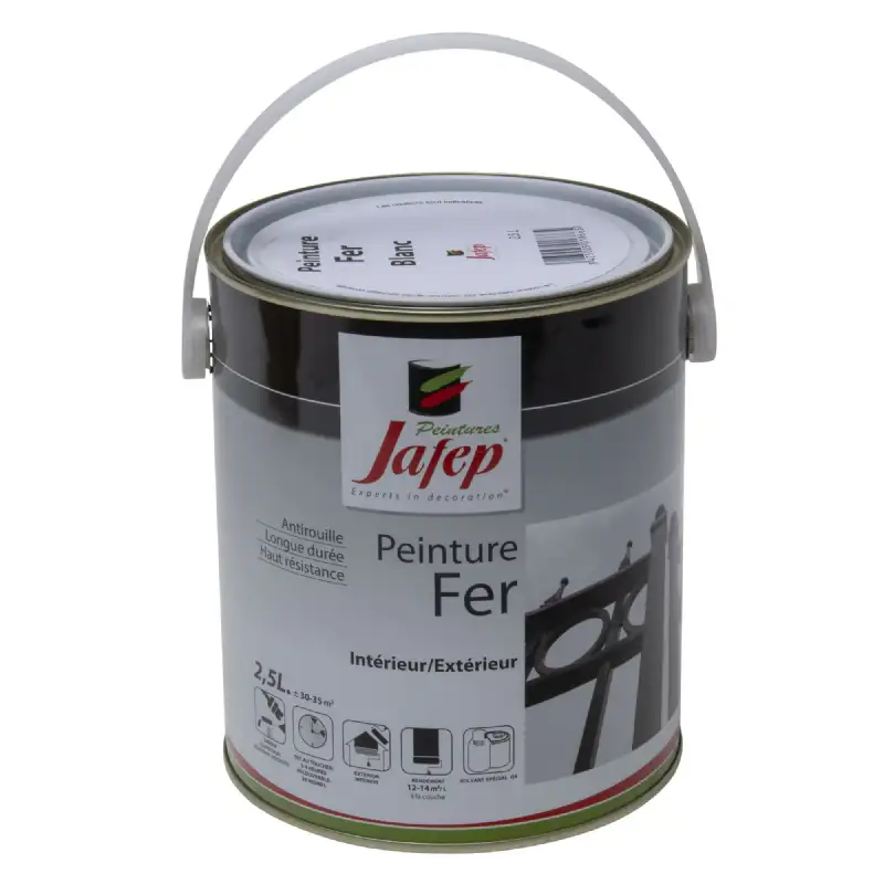 Peinture acrylique mat vanille Jafep (0,5L)