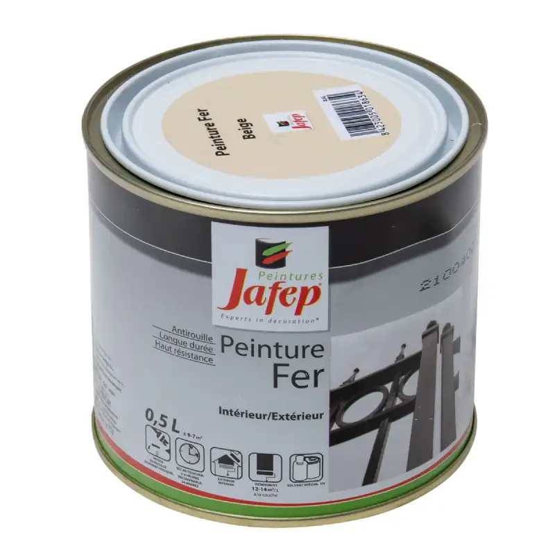 Peinture fer antirouille beige 0,5L