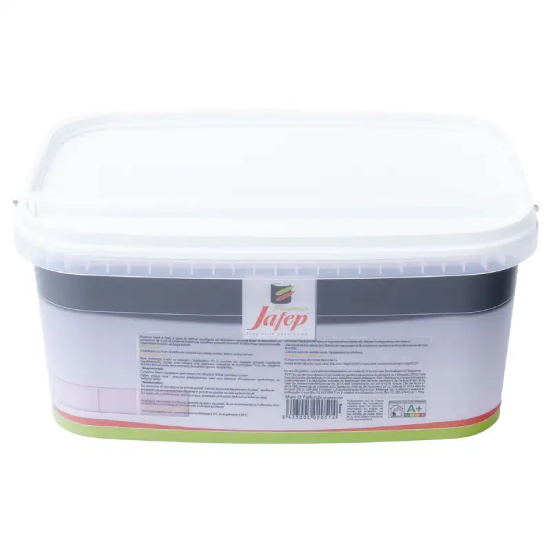 Peinture mur et plafond acrylique mat mauve (2,5L) Jafep