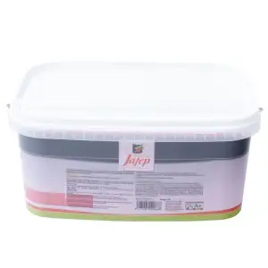 Peinture mur et plafond satinée rouge vif (2,5L) Jafep