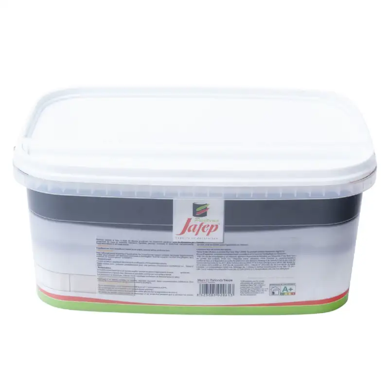 Peinture mur et plafond satinée taupe (2,5L) Jafep