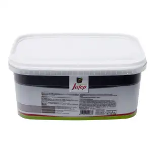 Peinture mur et plafond satinée gris béton (2,5L) Jafep