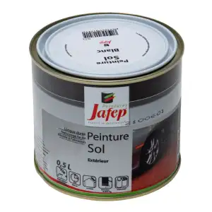 Peinture sol Jafep blanc 