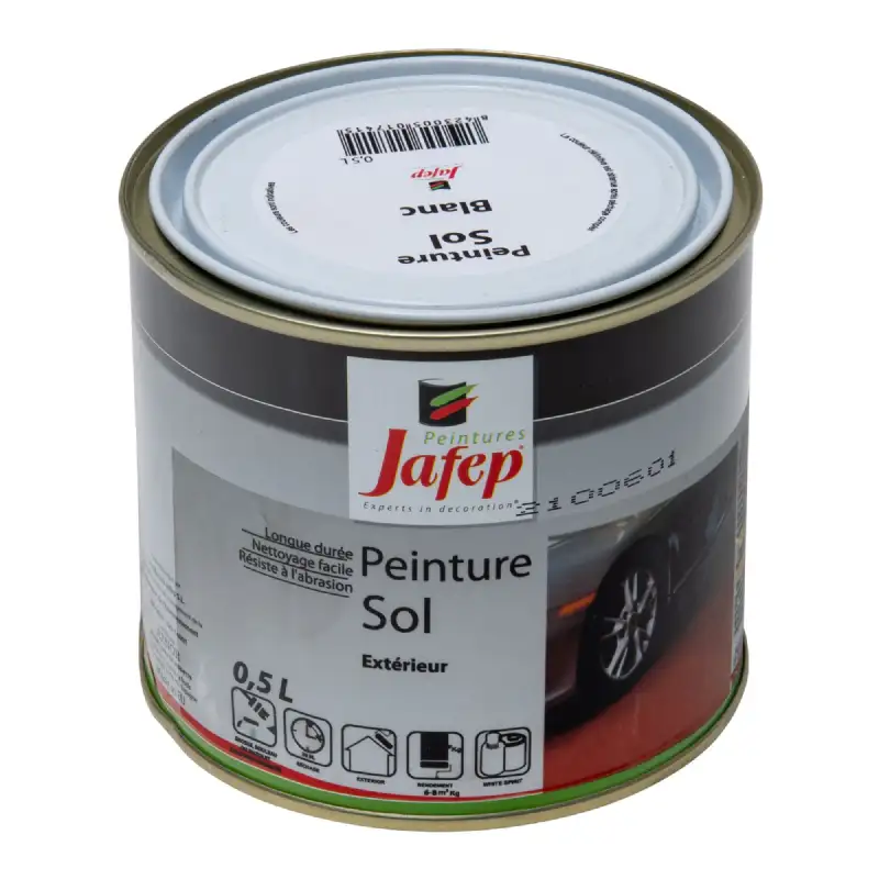 Peinture sol Jafep blanc 