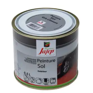 Peinture sol gris ciment Jafep