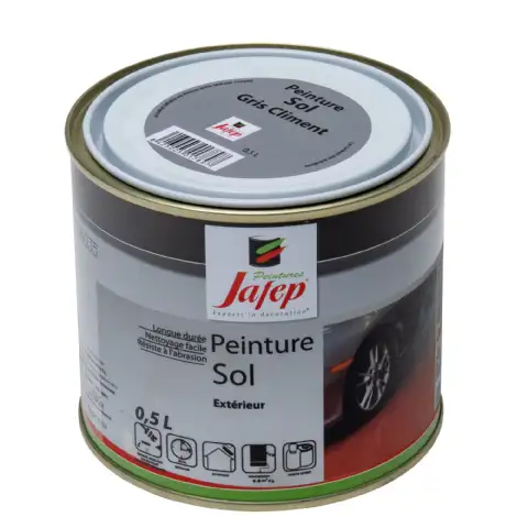 Peinture sol gris ciment Jafep