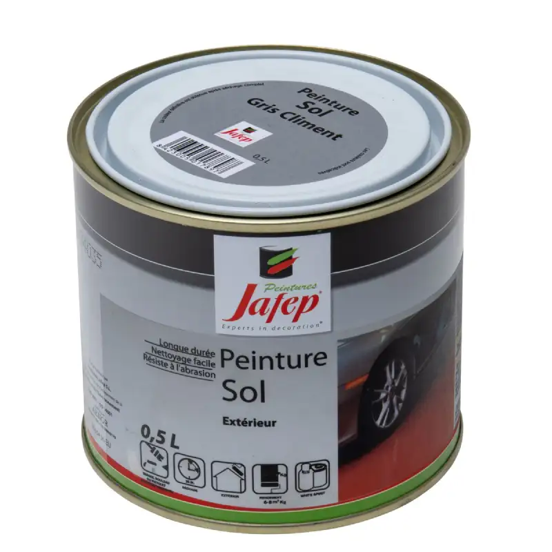 Peinture sol gris ciment Jafep