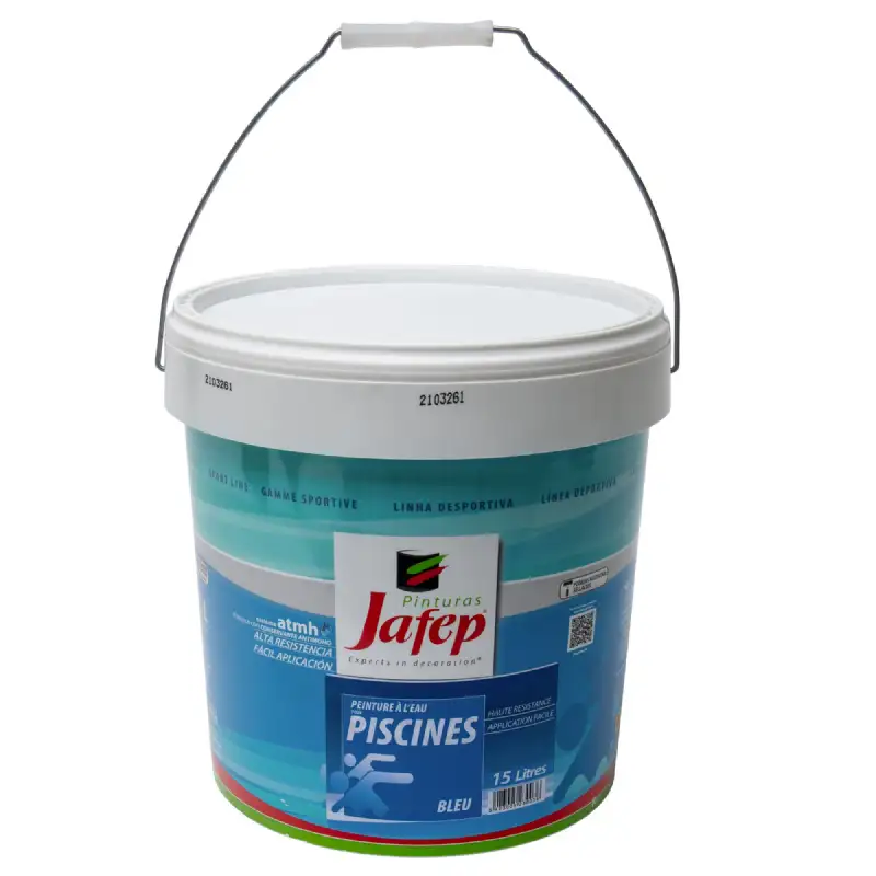 Peinture spéciale pour piscine Bleu mat Jafep (15L)