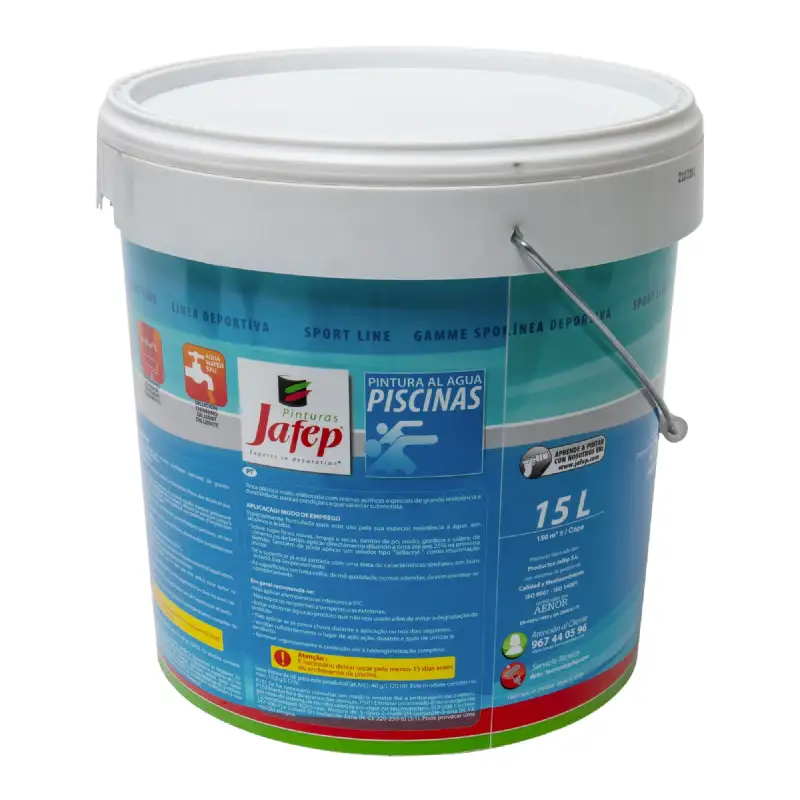 Peinture spéciale pour piscine Bleu mat Jafep (15L)