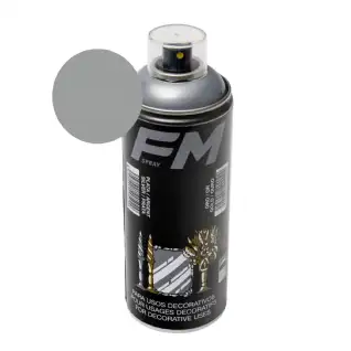 Bombe de peinture déco argenté 400ml