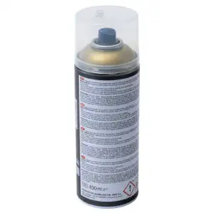 Bombe de peinture spray déco dorée 400ml