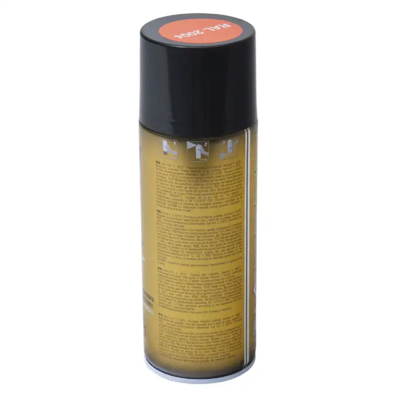 Bombe de peinture orange pur 400ml