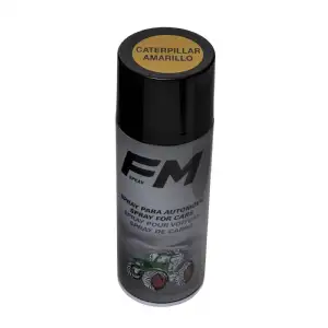 Peinture spray jaune caterpillar 400ml