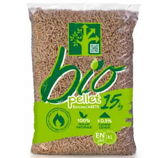 Sac pellets granule bio pour poêle 15kg