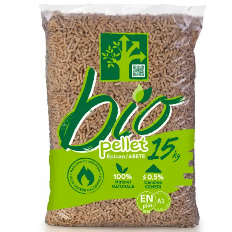 Sac pellets granule bio pour poêle 15kg