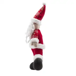 Peluche décorative Papa Noël 50cm