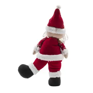 Peluche décorative Papa Noël 50cm