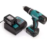 Perceuse visseuse à percussion 18v 2 batteries Makita