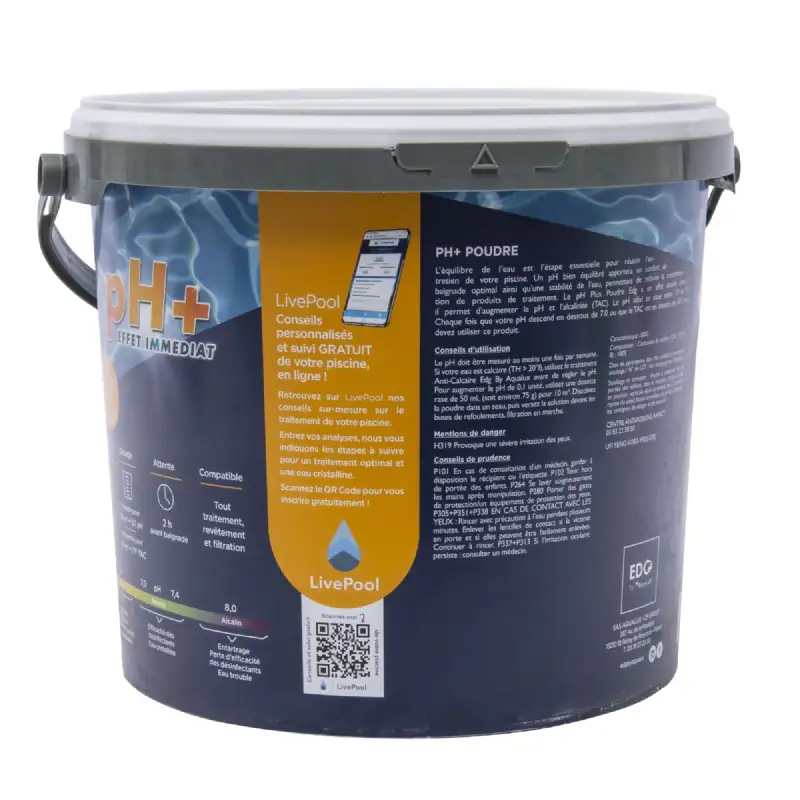 Ph plus (ph+) en poudre 5 kg