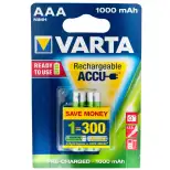 Pile rechargeable AAA R3 Varta 2 pièces