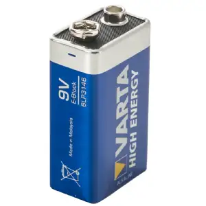 Pile alcaline 9V LR61 Varta High Energy