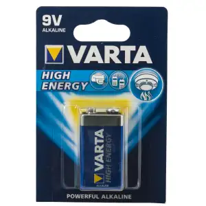 Pile alcaline 9V LR61 Varta High Energy