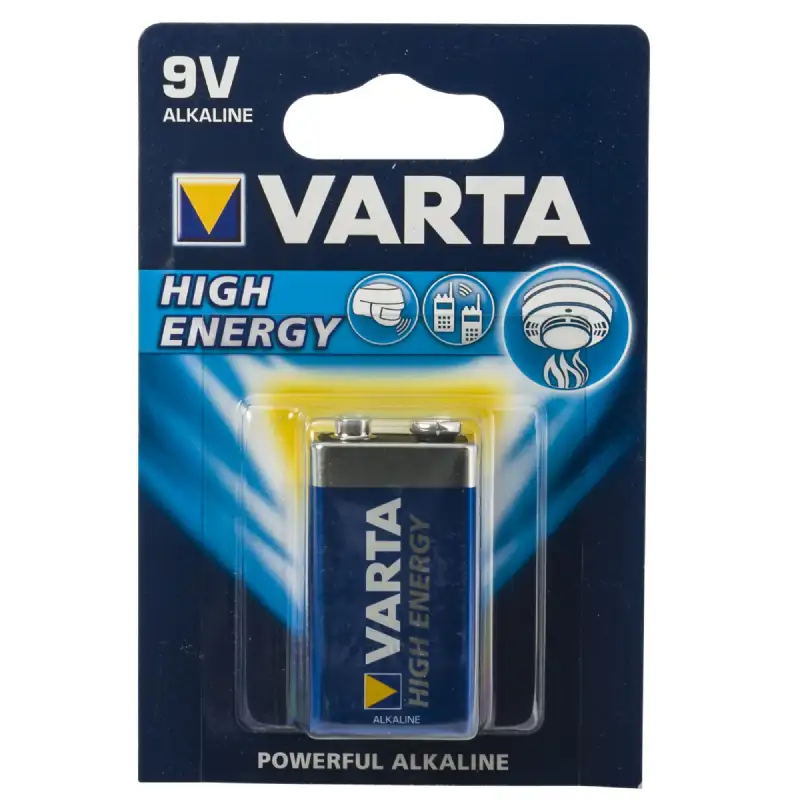 Pile alcaline 9V LR61 Varta High Energy