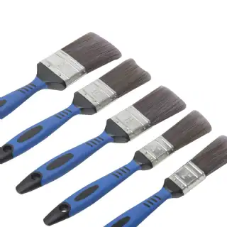 Pinceaux plats pour peinture (lot de 5)