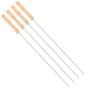 Pique 38cm pour brochette les 4 pièces