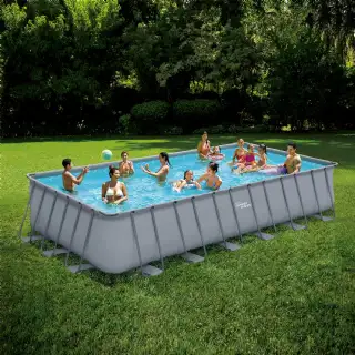 Piscine tubulaire rectangulaire (7.32x3.66x1.32M) SummerWaves