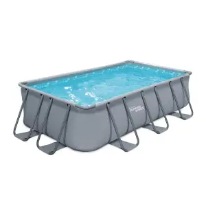 Piscine tubulaire rectangle 4x2x1m 